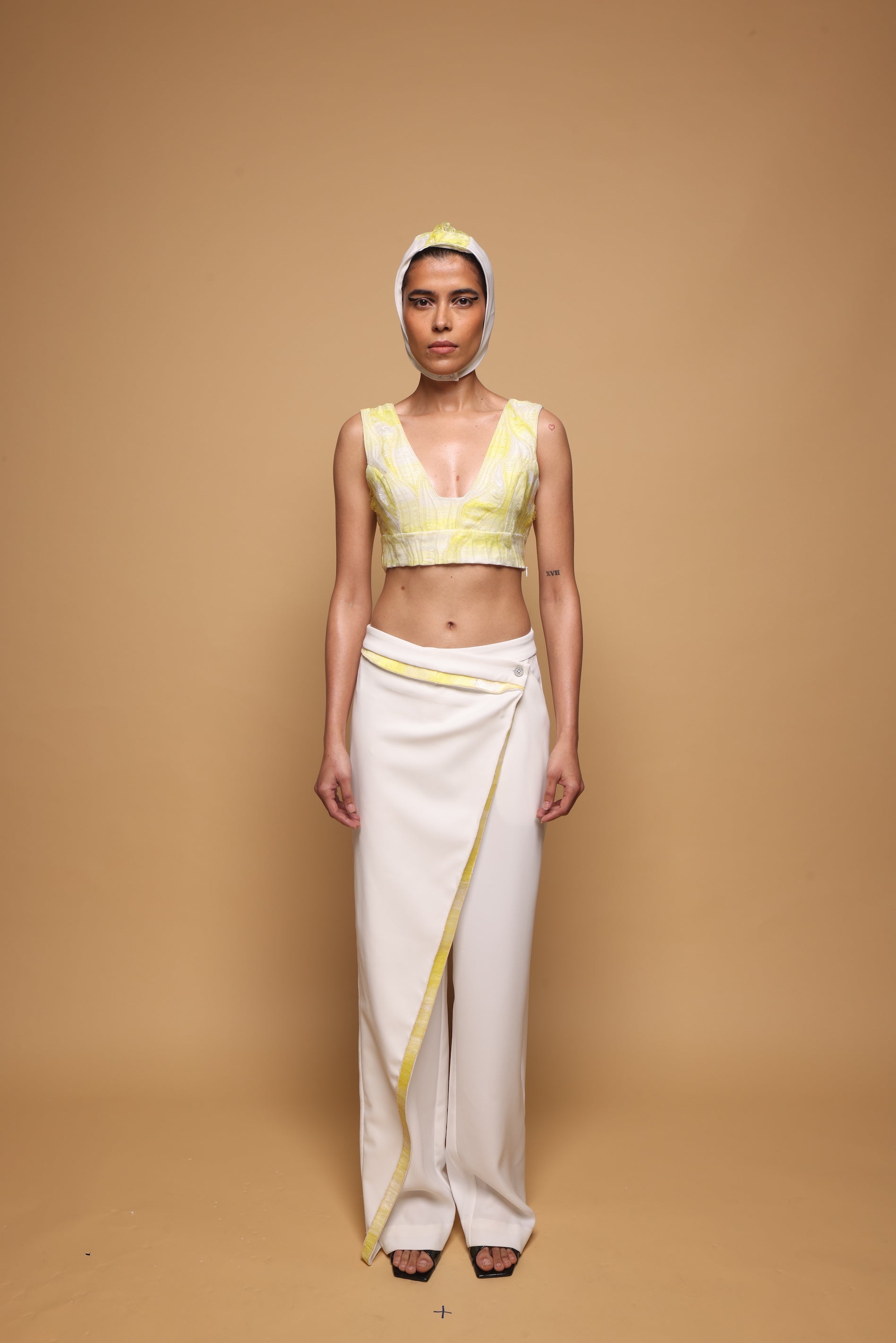Ivory Arc Trousers