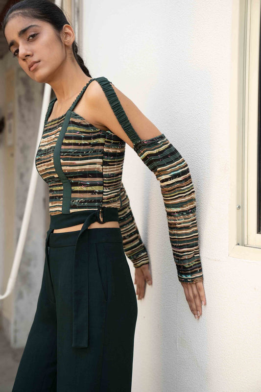 Repurposed Corded Glove Top