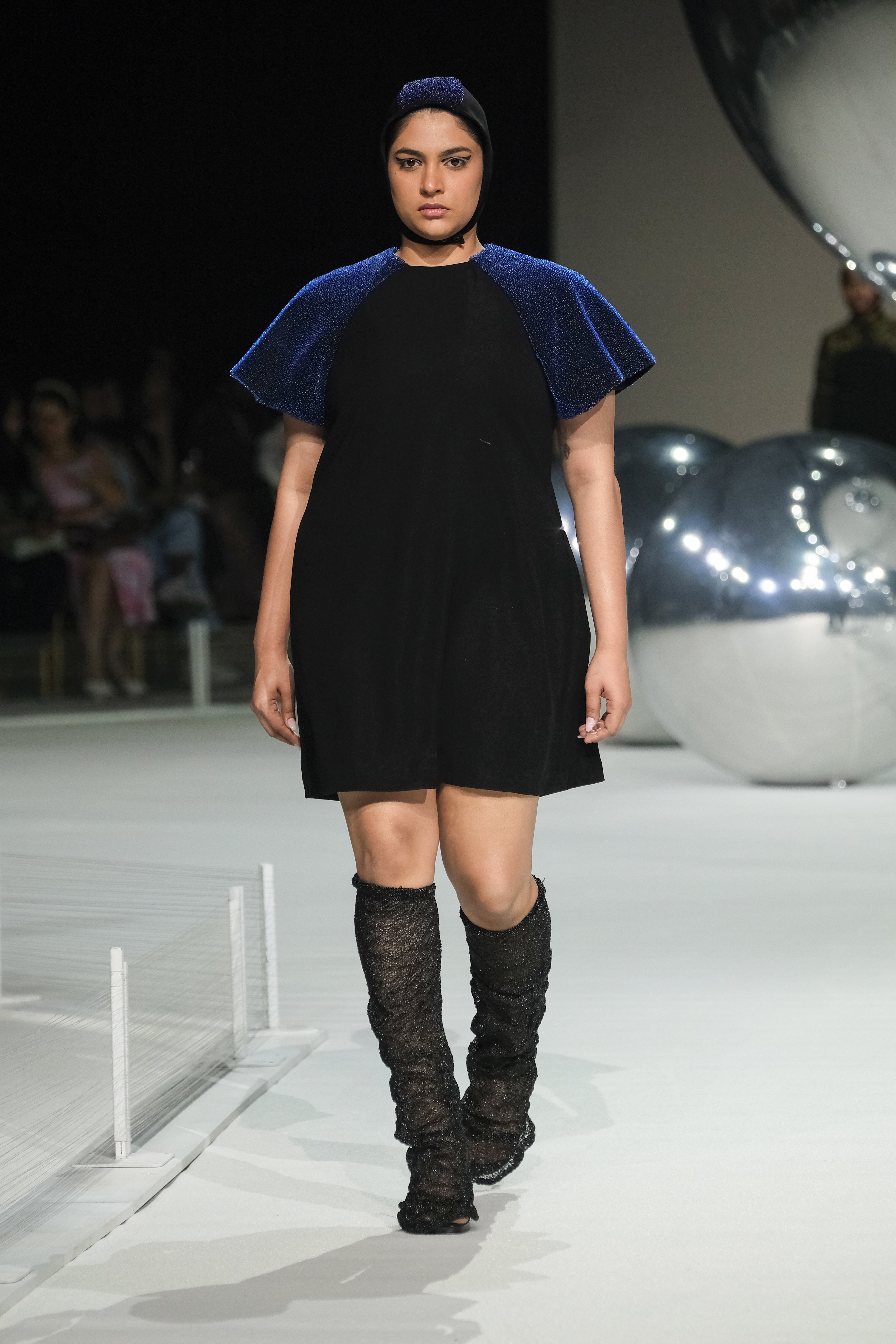 Raglan Overlay Dress