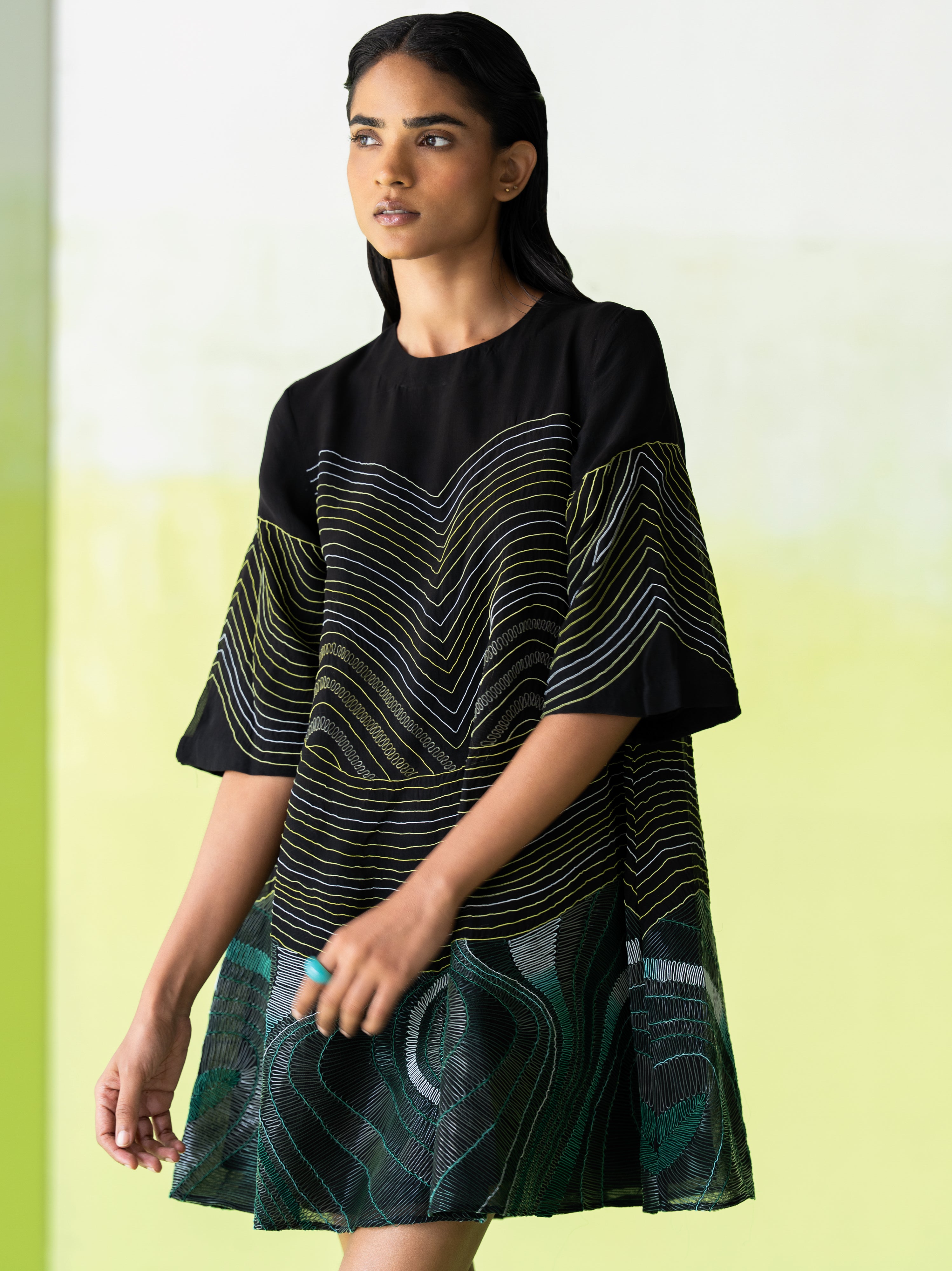 Vine Flow Dress