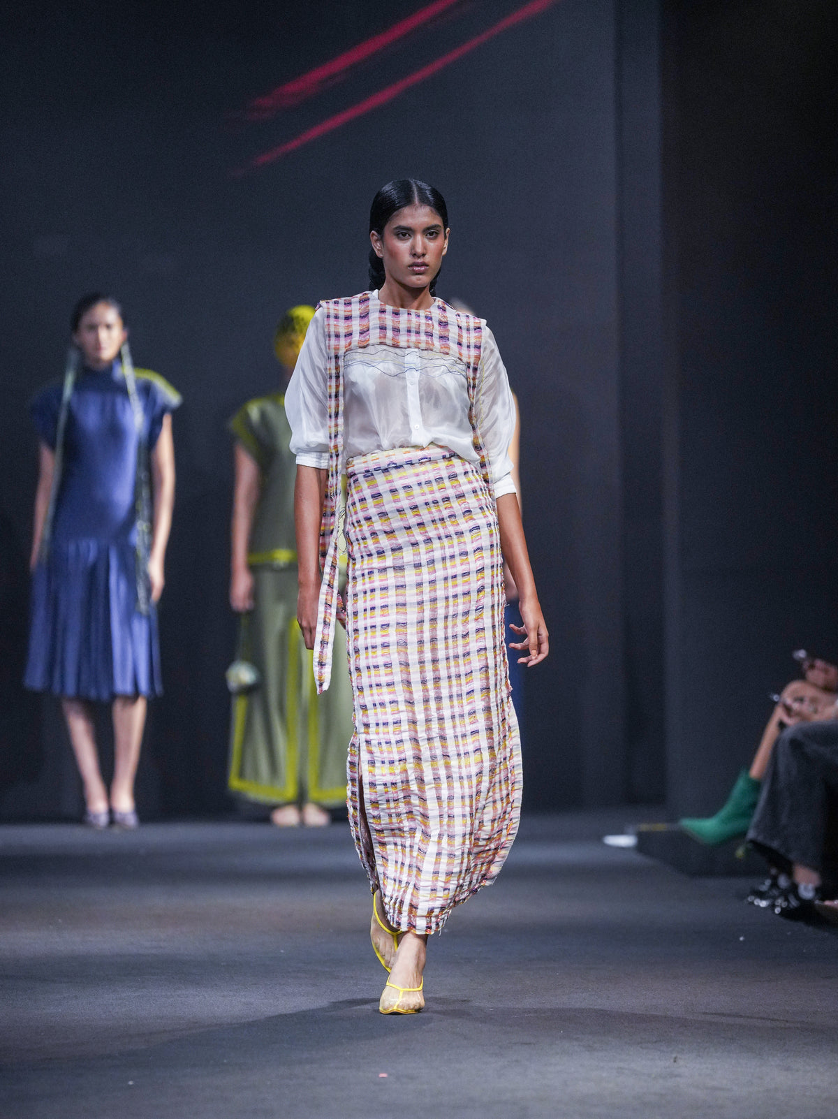 Grid Skirt