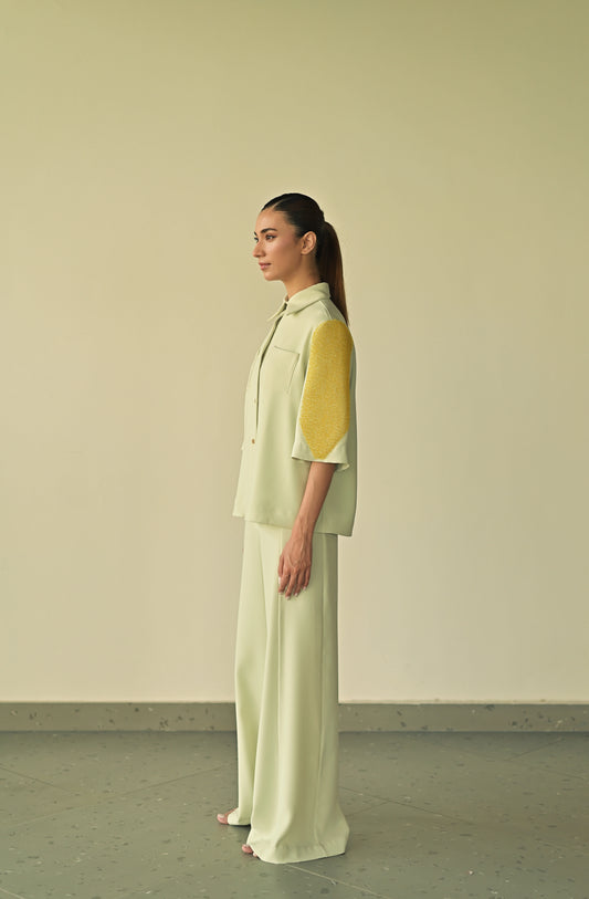 Crystal Patch Pocket Shirt