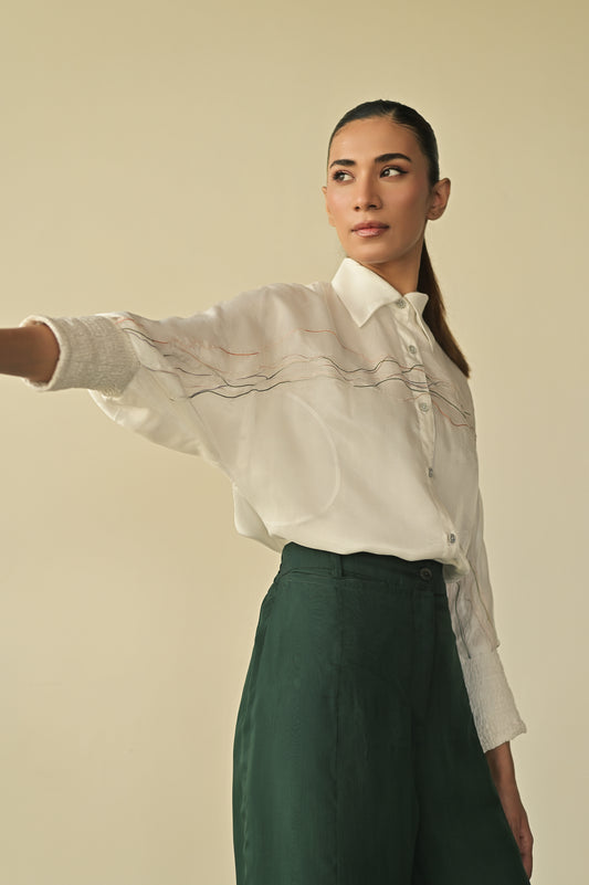 Kimono Line Shirt Set