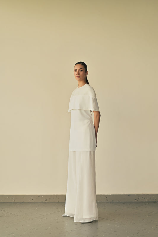 Seam Flared Trousers