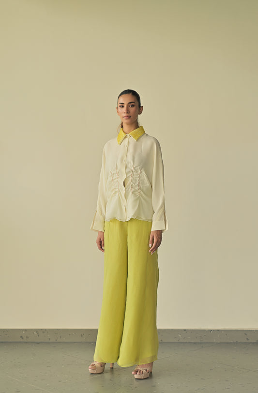 Scrunched Waist Shirt