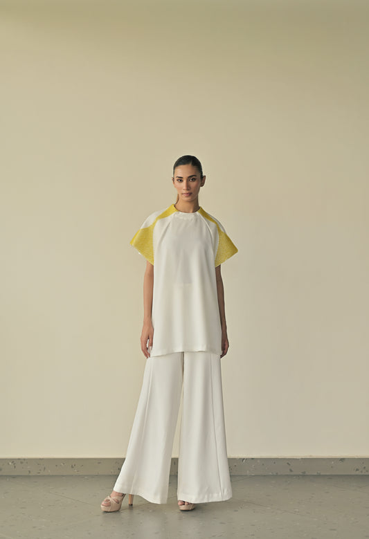 Seam Flared Trousers