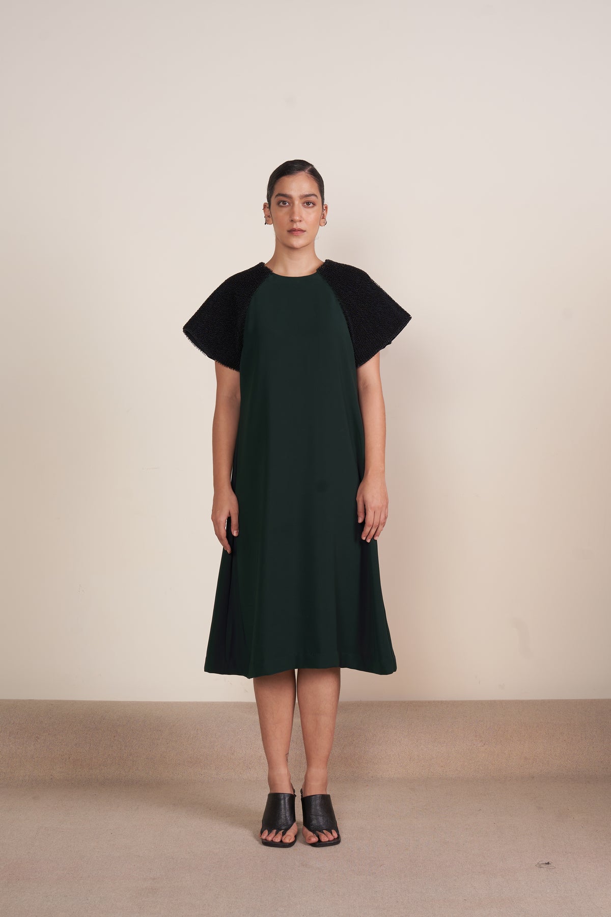 Raglan Overlay Dress