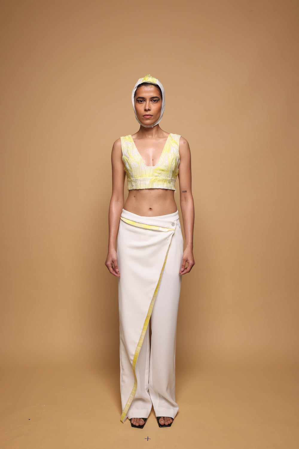 Ivory Arc Trousers