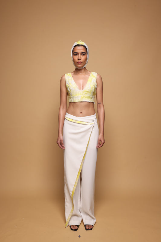 Ivory Arc Trousers