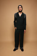 Gradiatied Hem Trousers