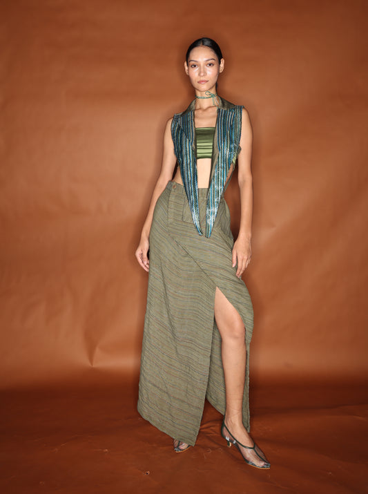 Handwoven Wrap Skirt