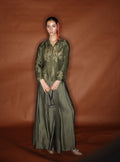Quilted Olive Shacket