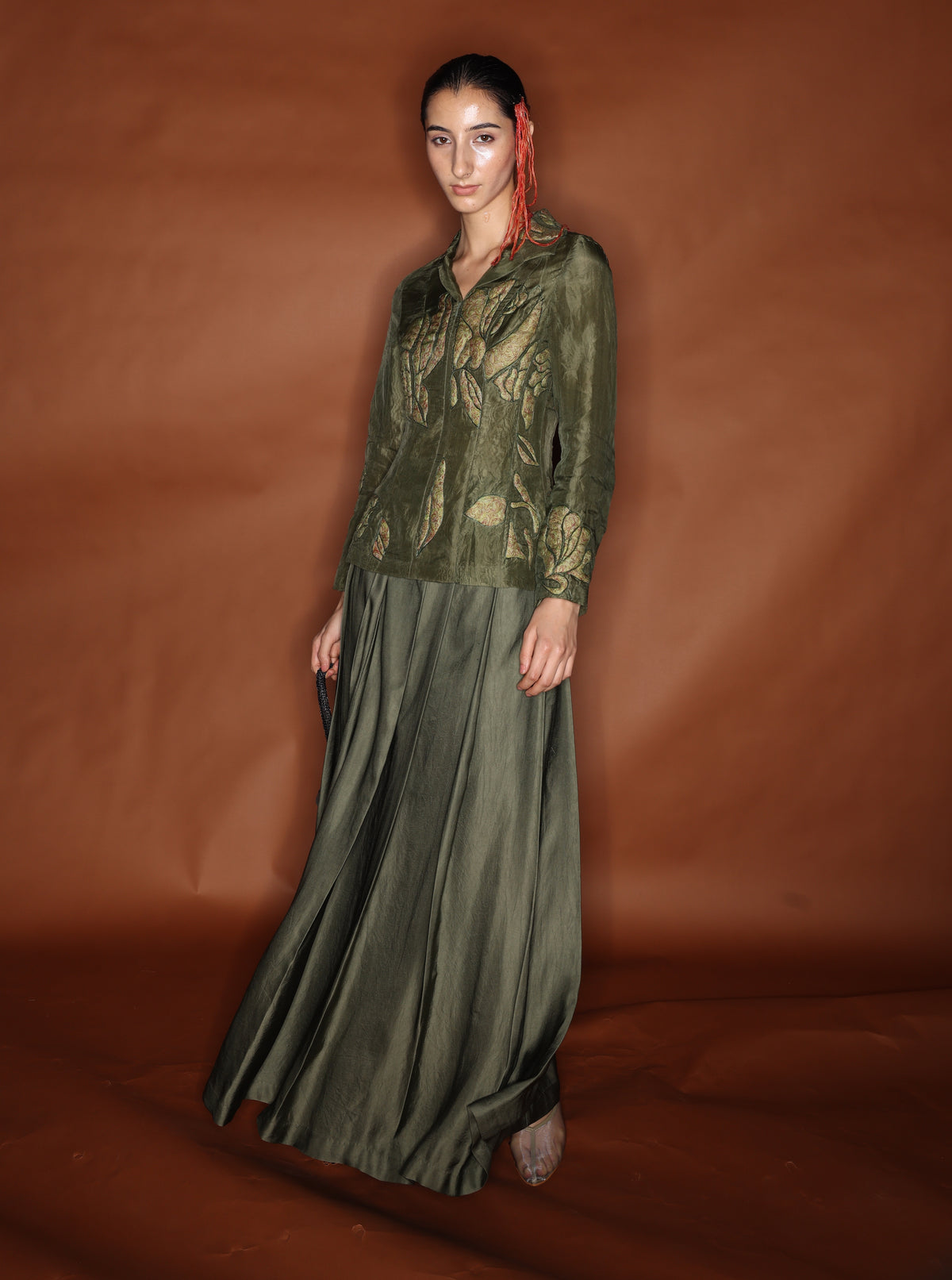 Quilted Olive Shacket