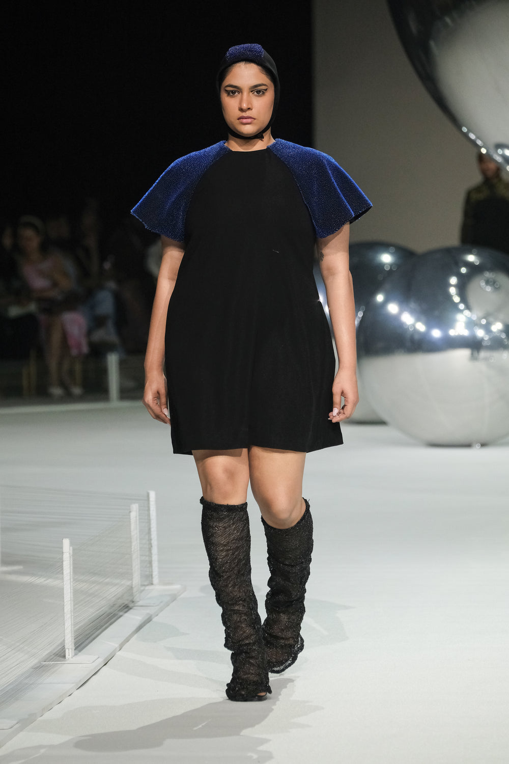 Raglan Overlay Dress