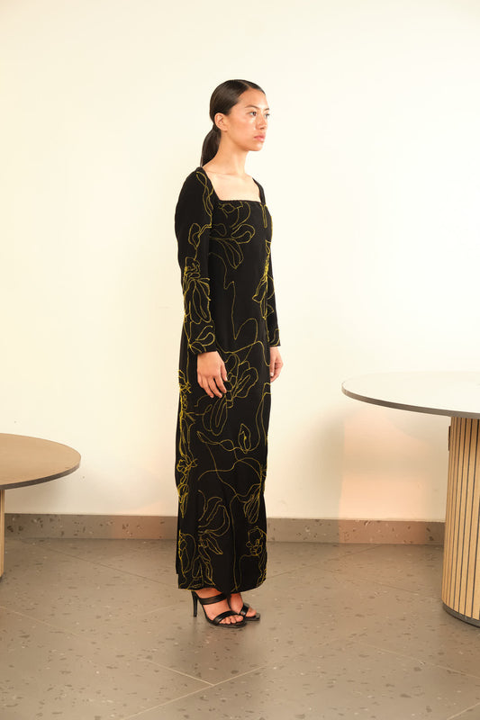 Flora Whale Dress