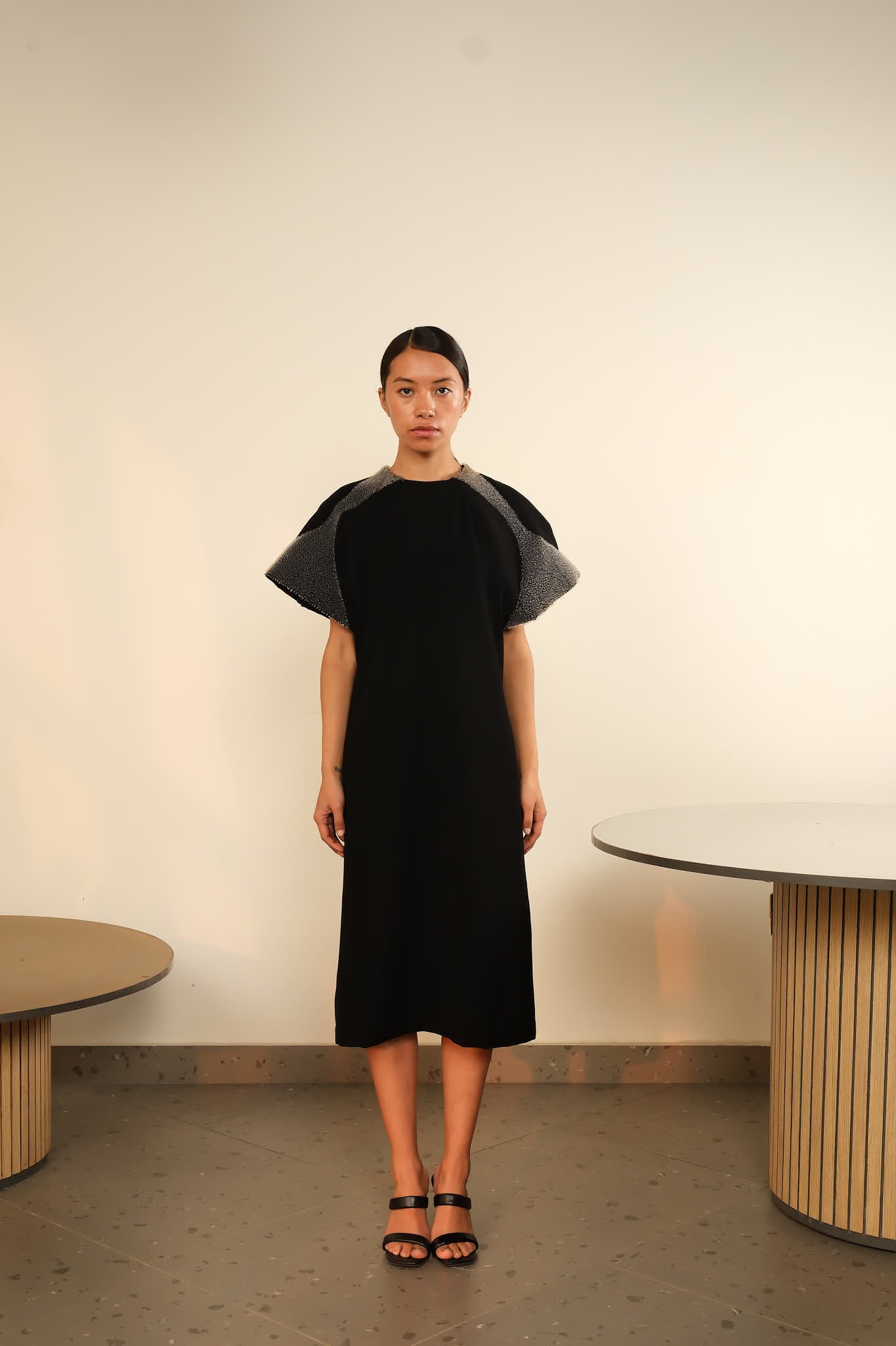 Fish Gill Overlay Dress