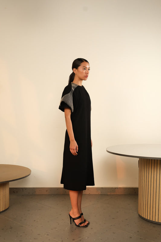 Fish Gill Overlay Dress