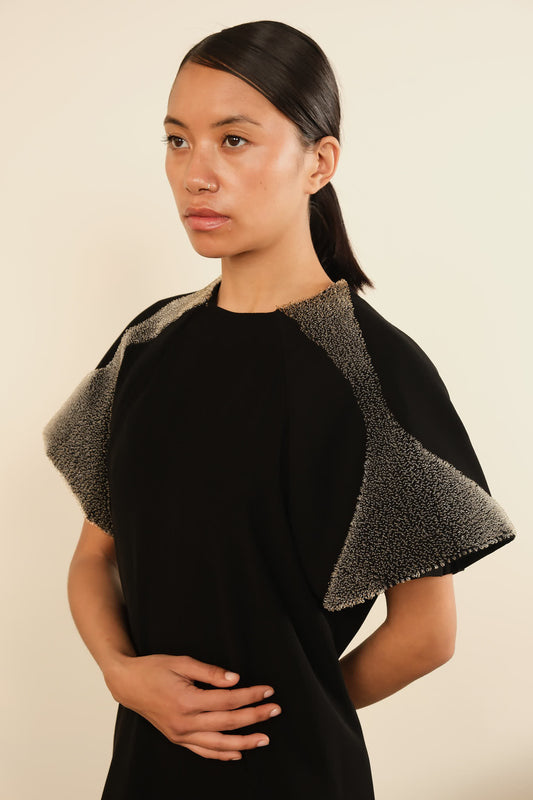 Fish Gill Overlay Dress
