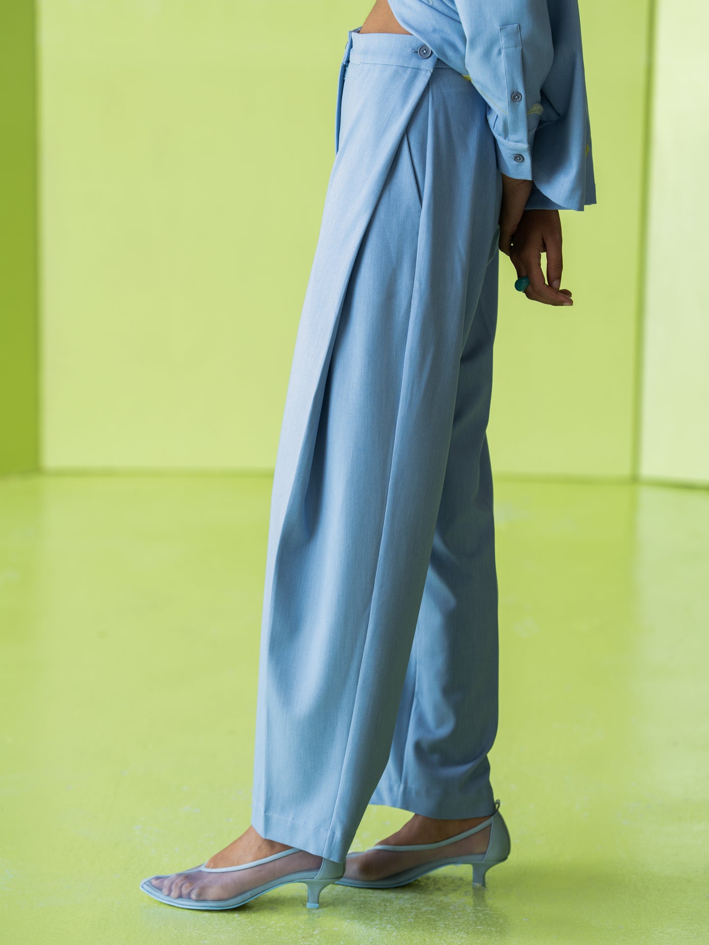 Sky Whisper Shirt Set