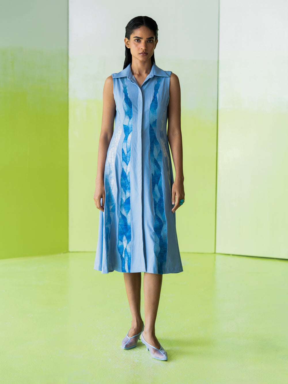 Leaf Line Dress