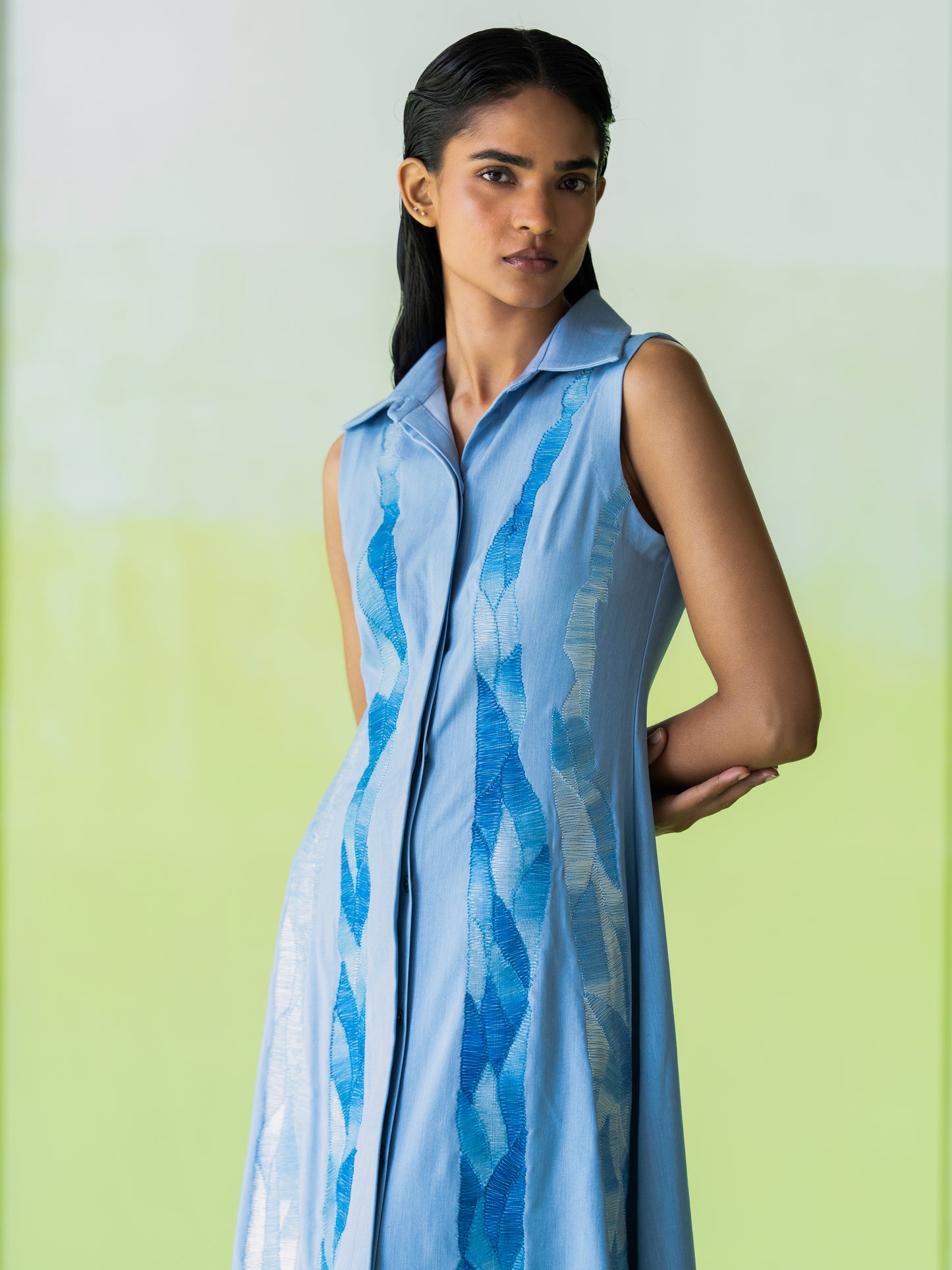 Leaf Line Dress