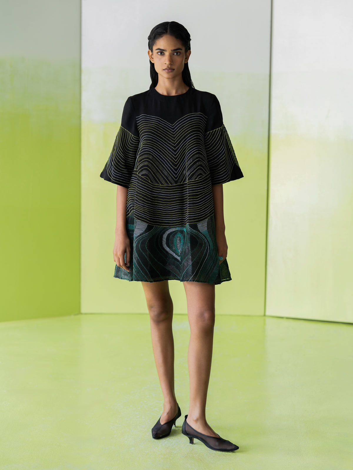 Vine Flow Dress
