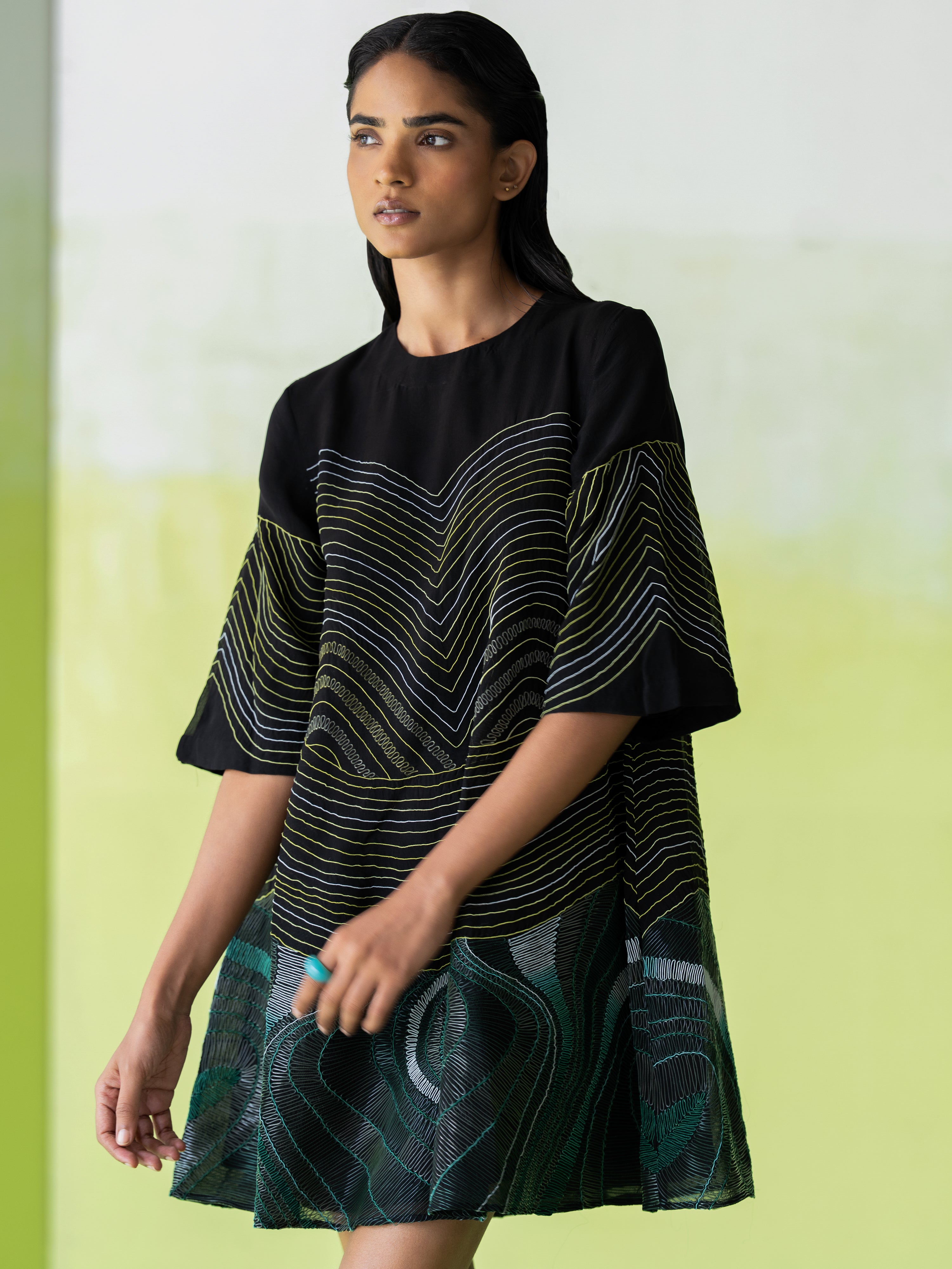 Vine Flow Dress