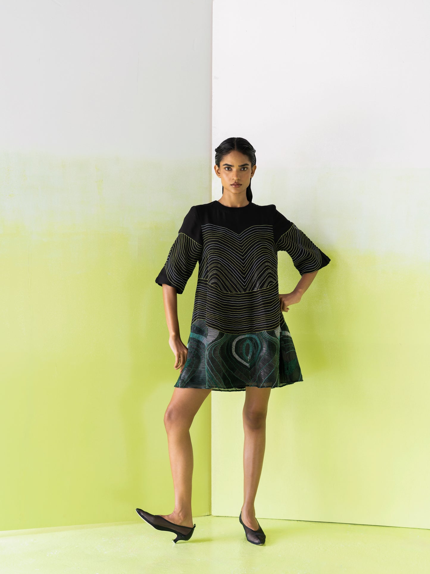 Vine Flow Dress