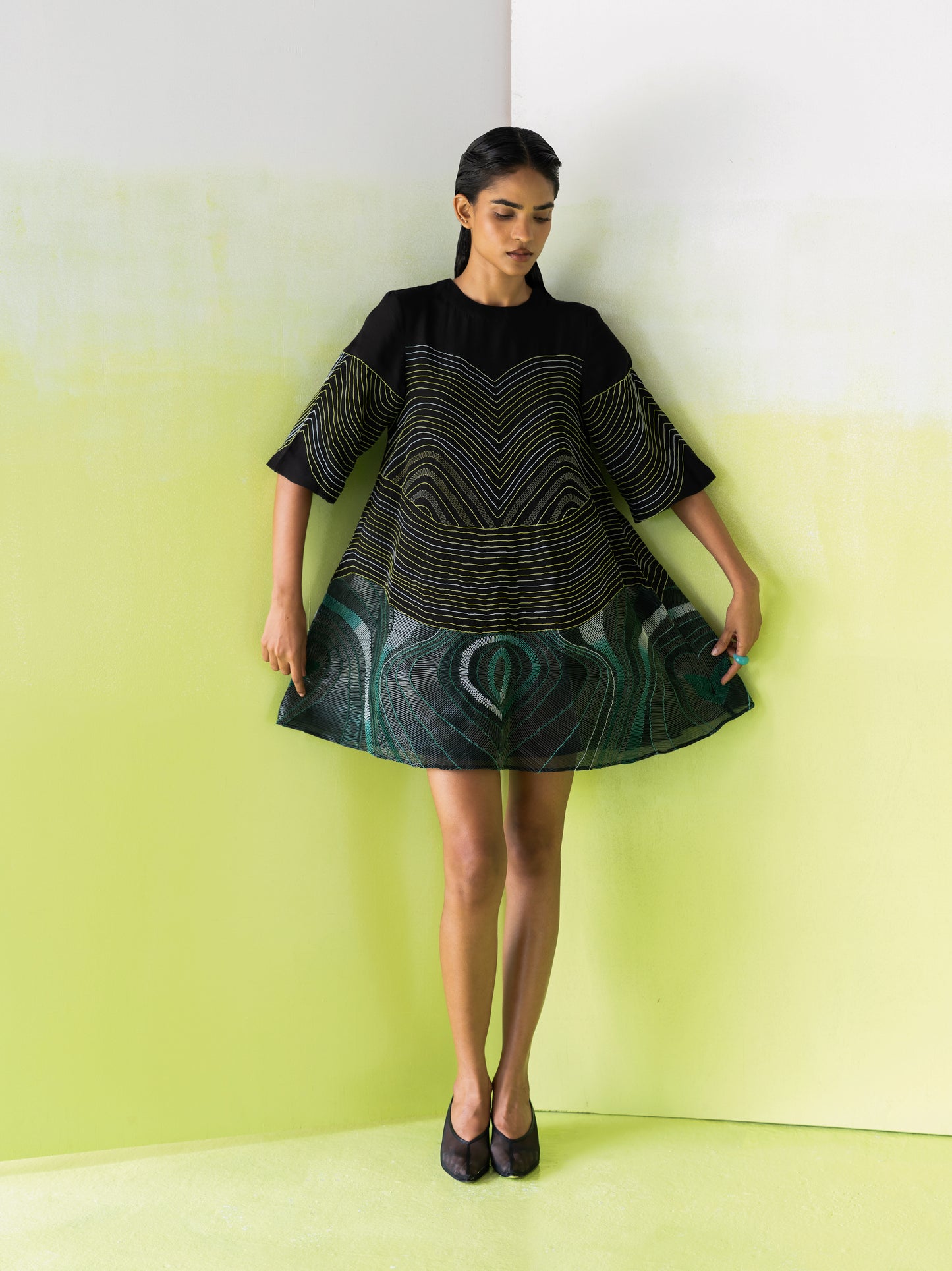 Vine Flow Dress