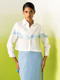 Ripple Collar Shirt