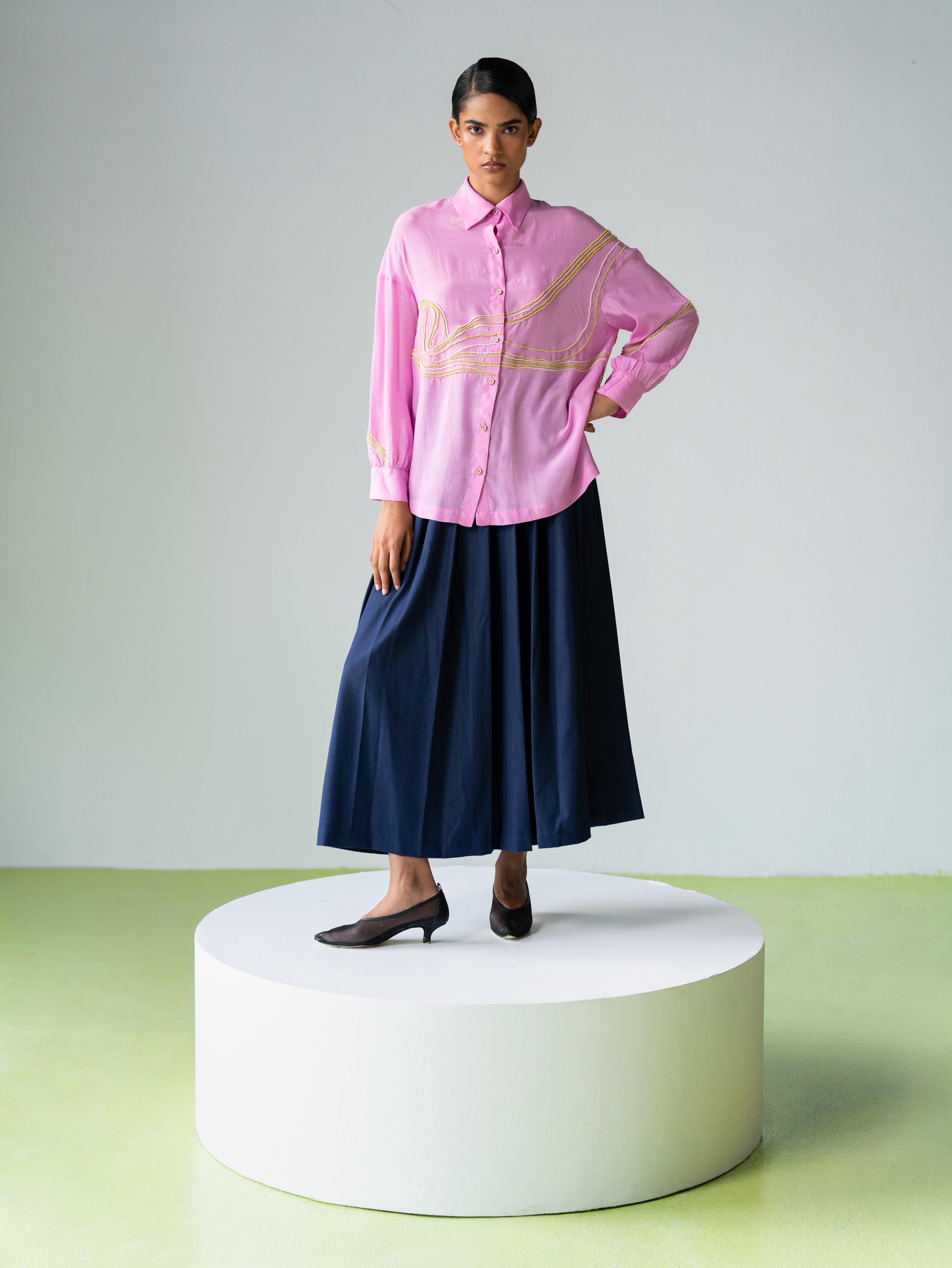 Fold Line Skirt