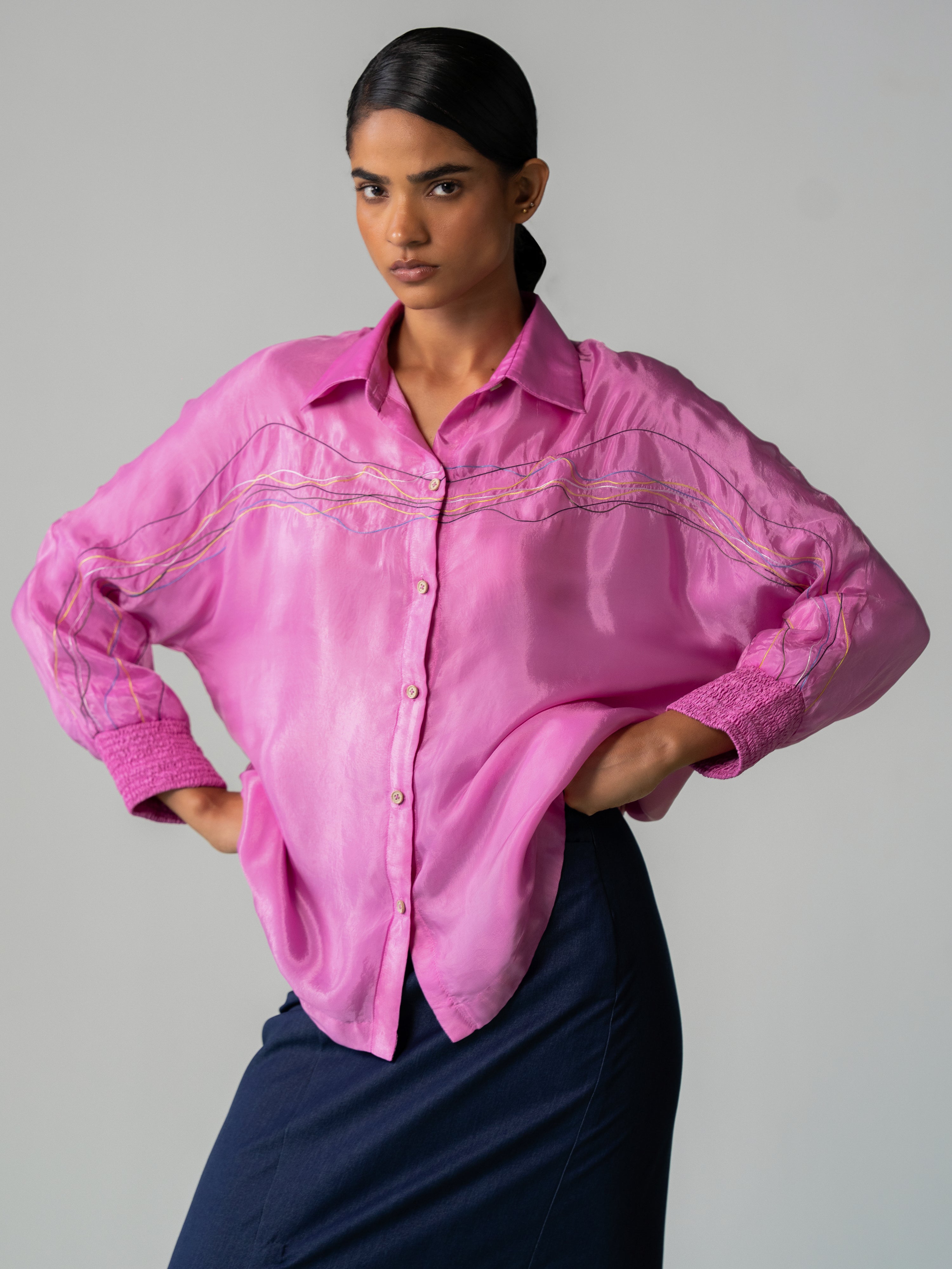 Kimono Line Shirt