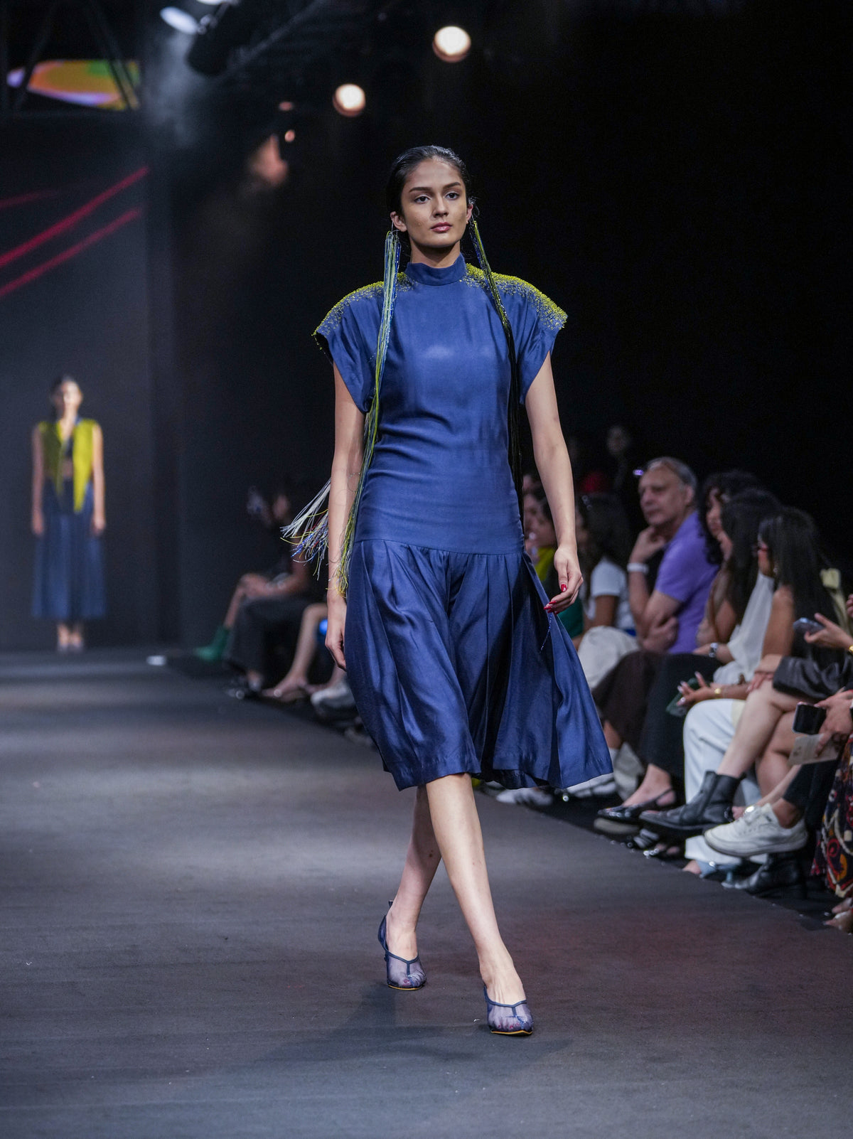 Chheeta Pleat Dress