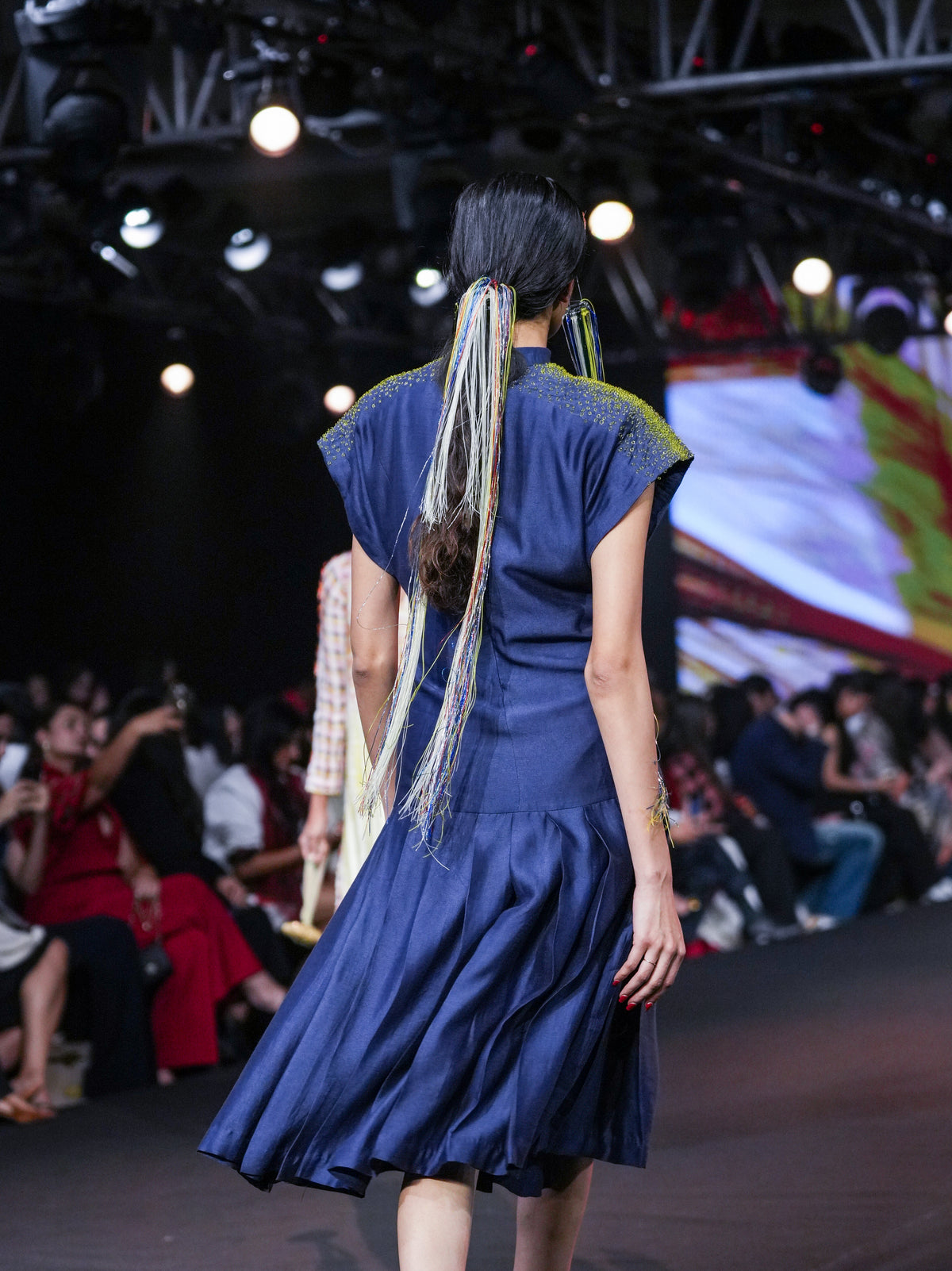 Chheeta Pleat Dress
