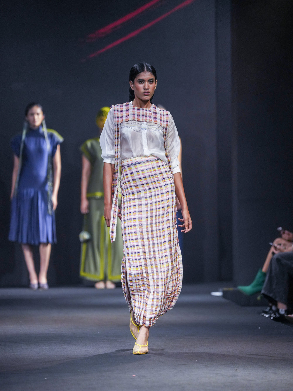 Grid Skirt