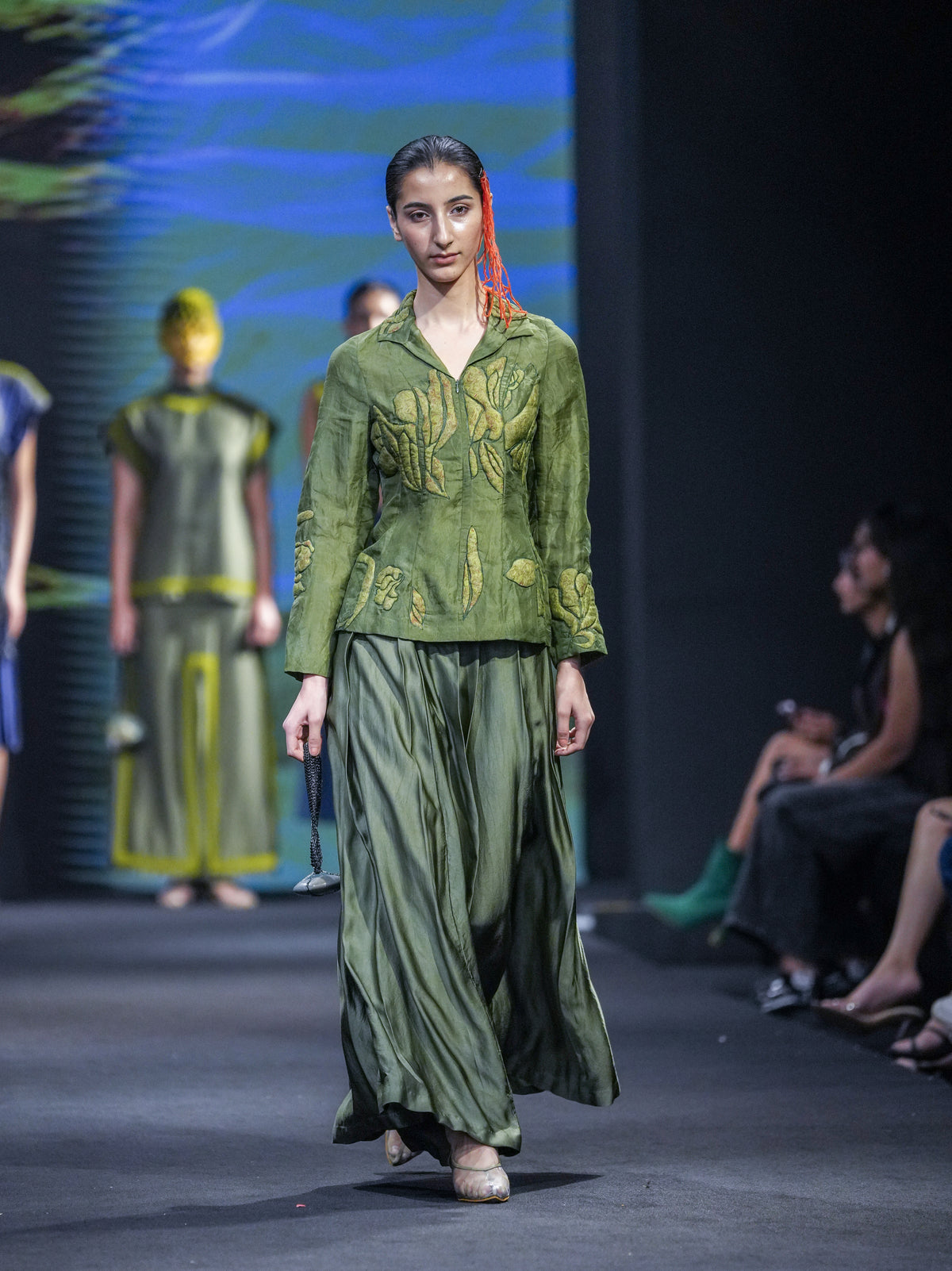 Quilted Olive Shacket