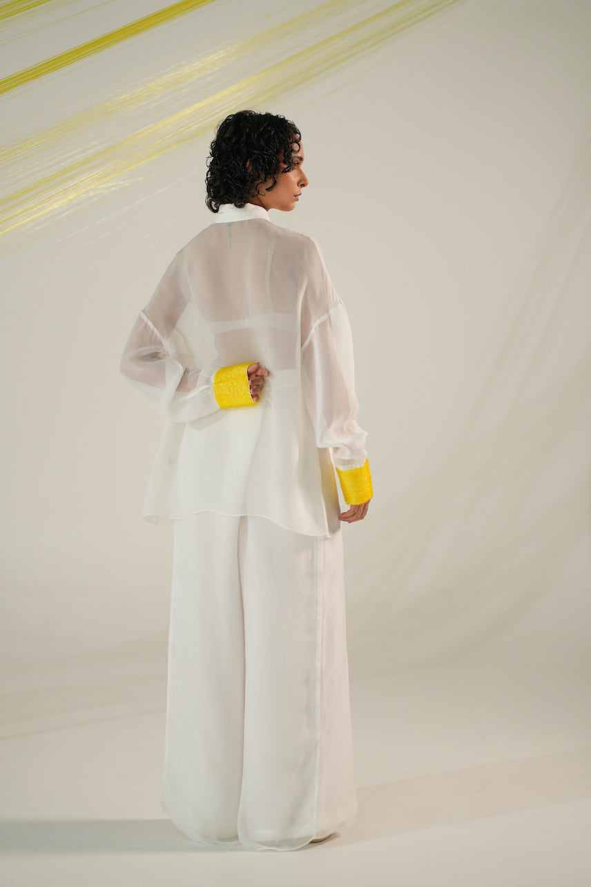 Seam Flared Trousers