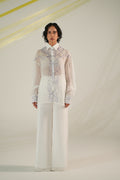 Seam Flared Trousers