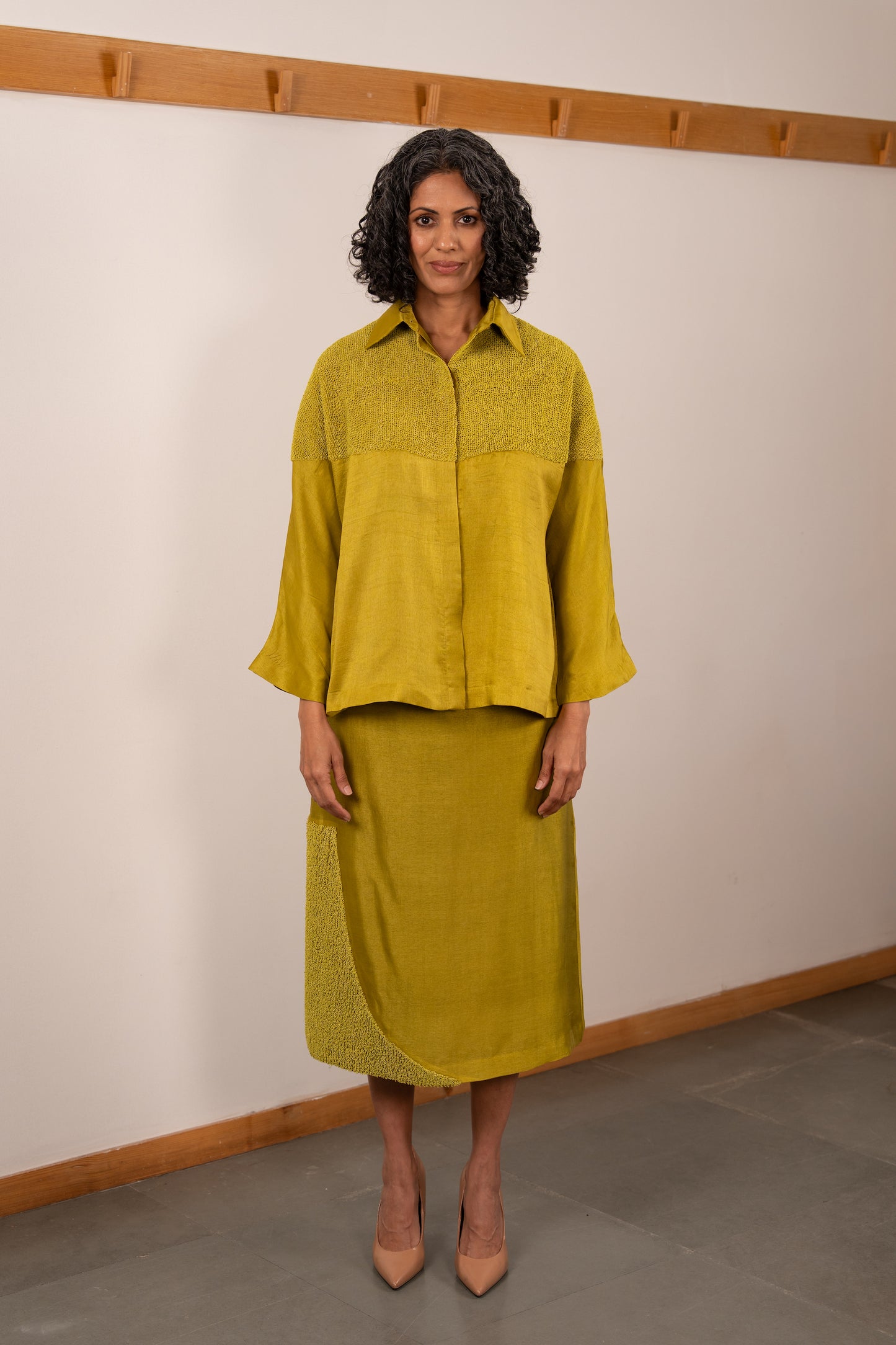 Half Drop Shirt Set