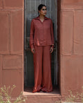 Salmon Pink Trousers