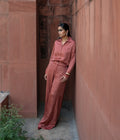 Salmon Pink Trousers