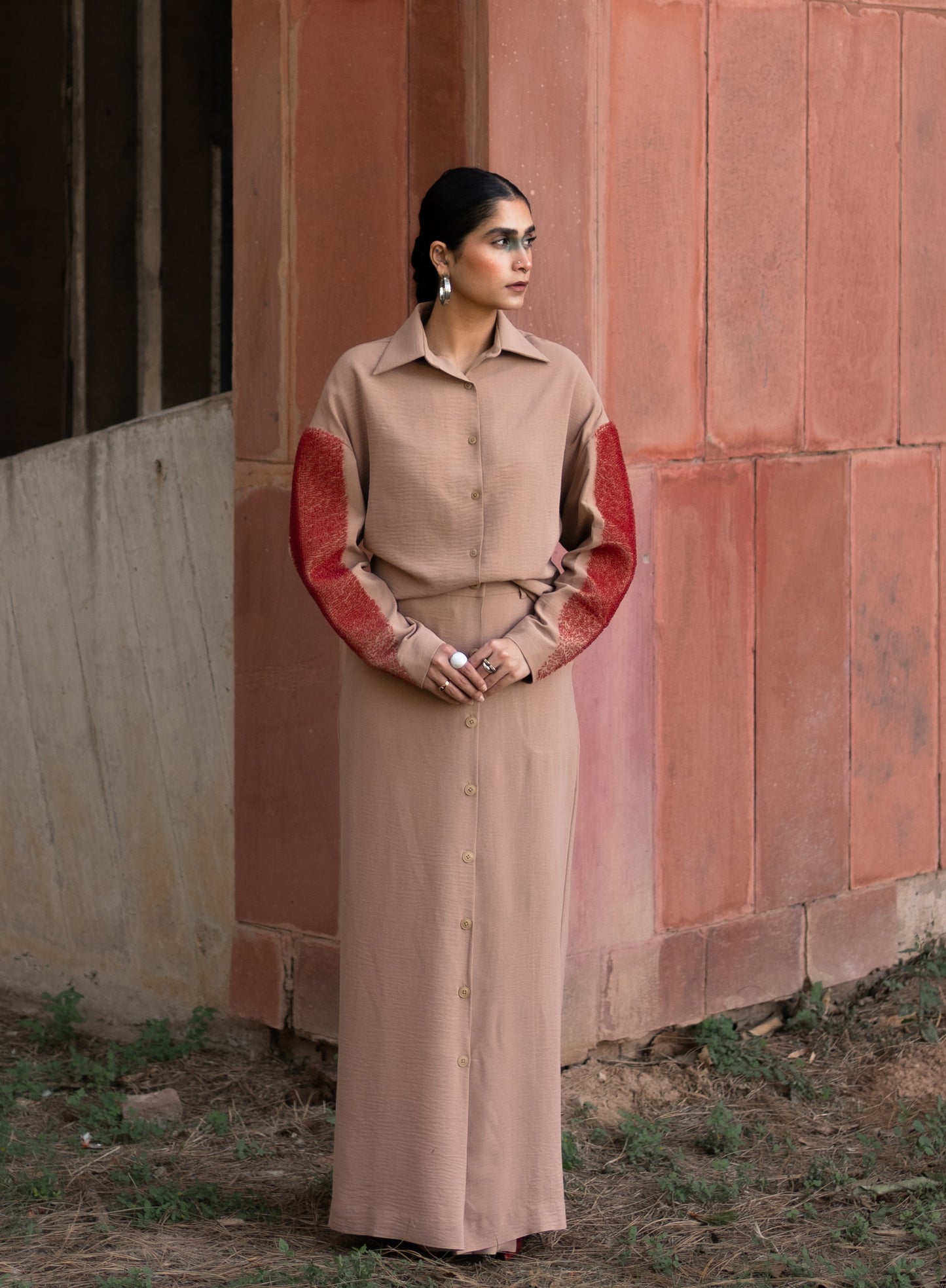 Loop Sleeve Shirt