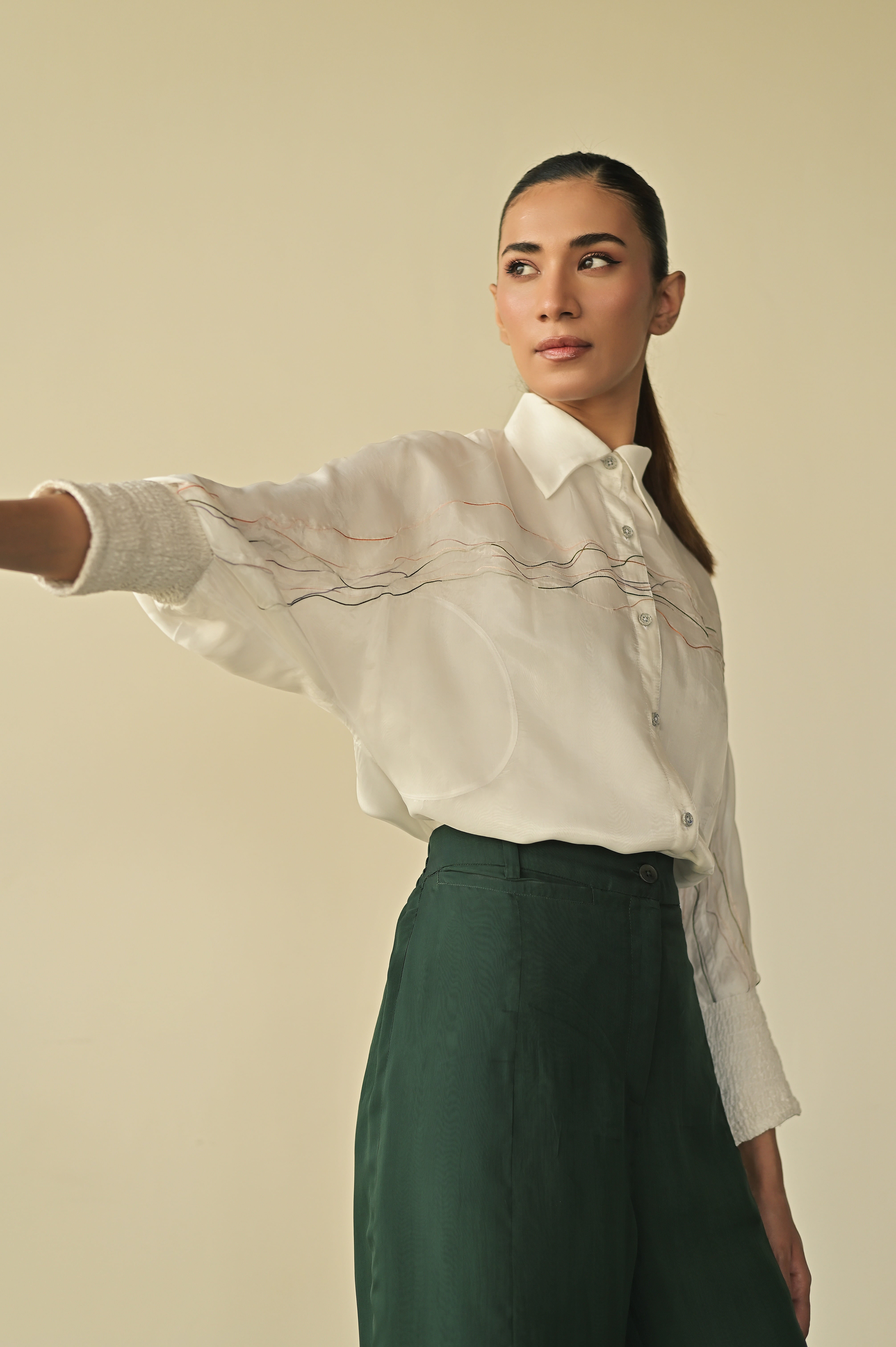 Kimono Line Shirt
