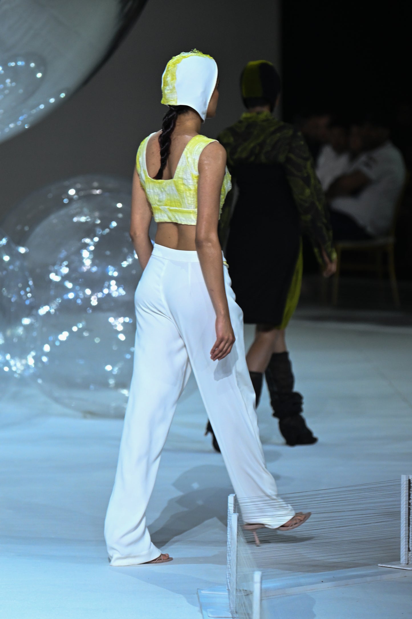 Ivory Arc Trousers