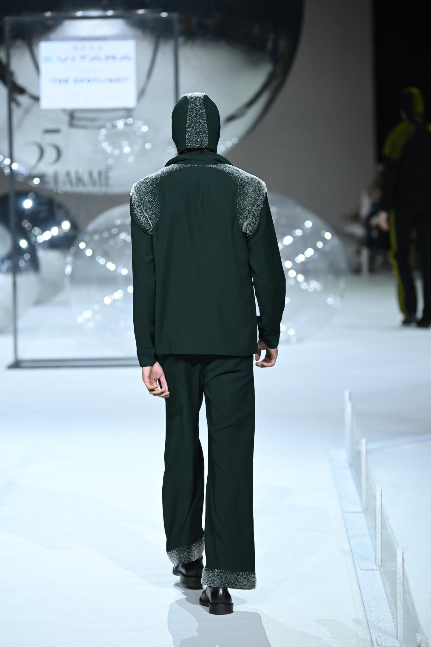 Gradiatied Hem Trousers