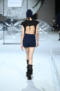 Sculpt Cord Skort