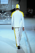 Side Textured Trousers