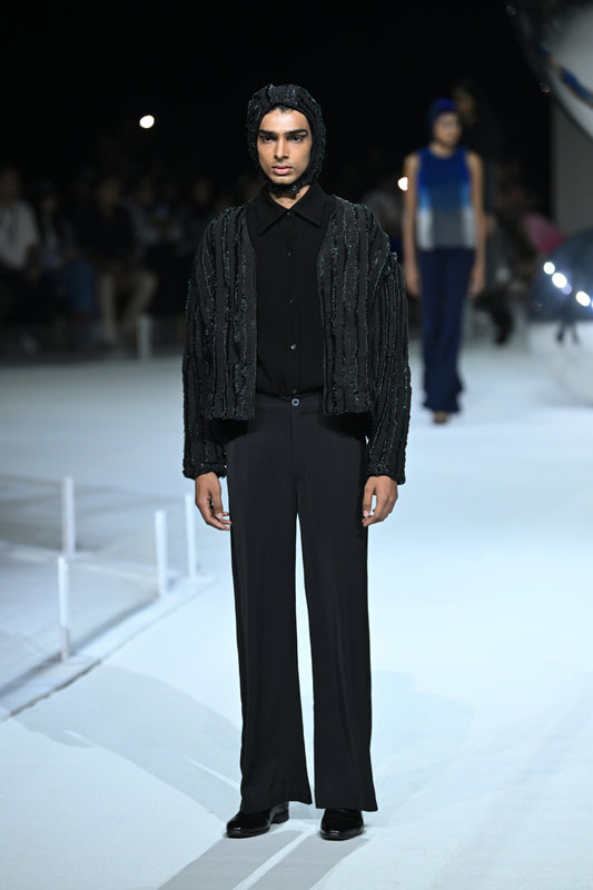 Loom open jacket