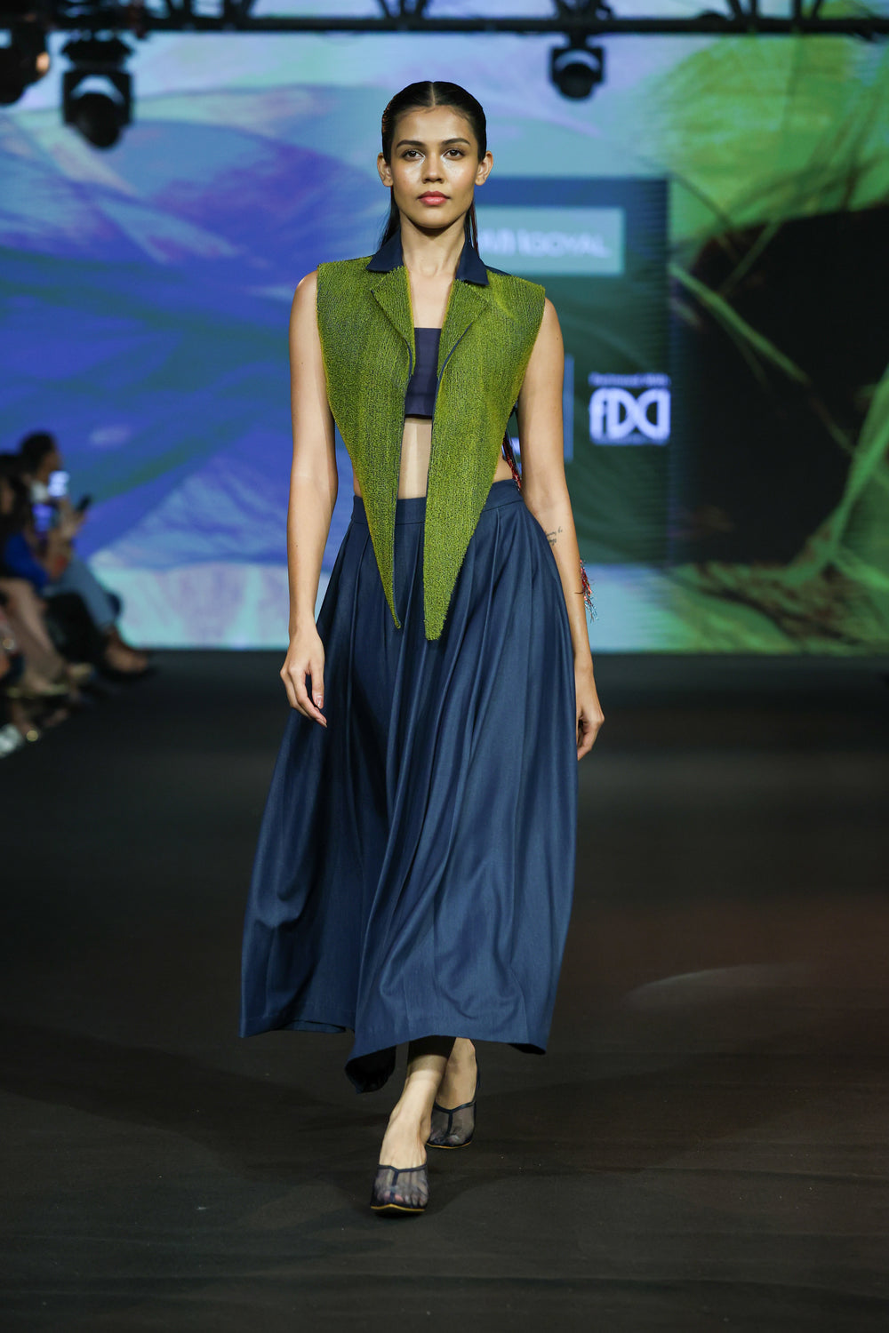 Fold Line Skirt