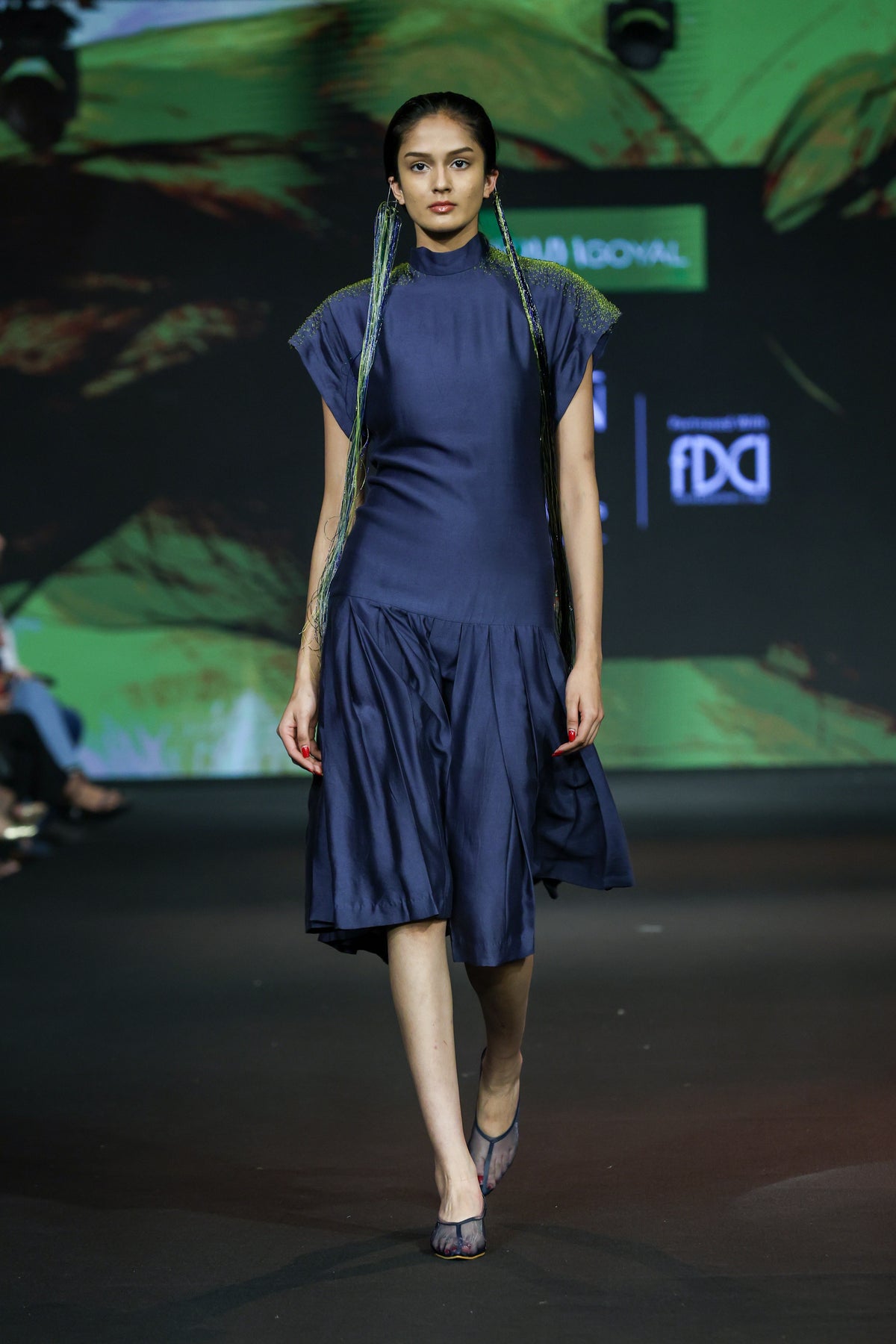 Chheeta Pleat Dress